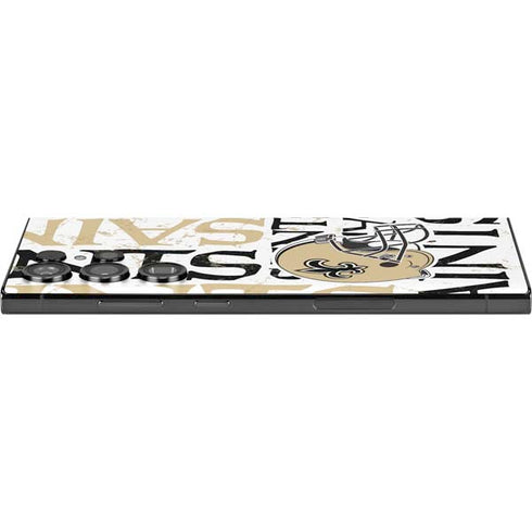 NFL New Orleans Saints - Blast Galaxy S25 Ultra Skin